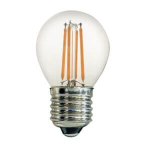 E27 3.5W LED Filament Golf Ball Bulb - dimmable - warm white