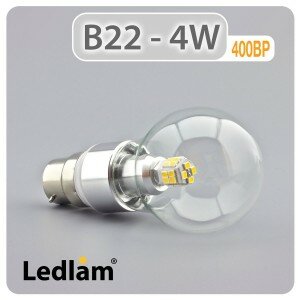B22 400BP 4W LED Bulb