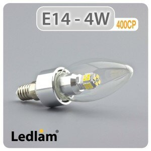 E14 400CP 4W LED Candle Bulb