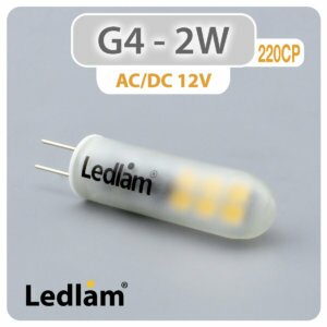G4 220CP 2W LED Capsule Bulb