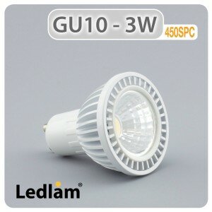 GU10 450SPC 3W COB LED Spot Light