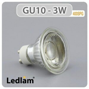 GU10 LED Spot Light 3W COB 400SPG